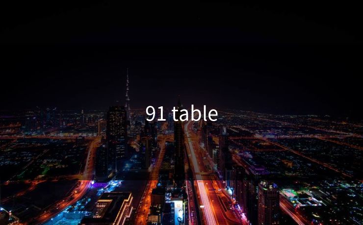 91 table